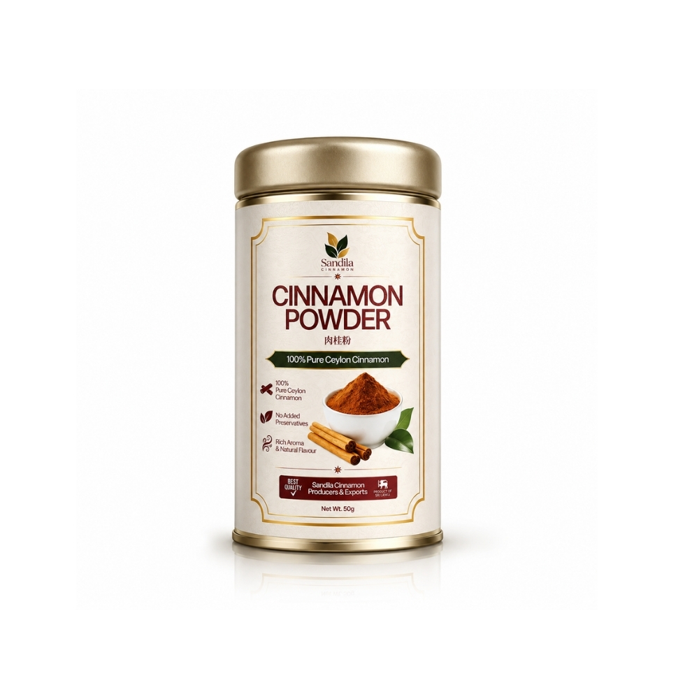 powderTin Ceylon Cinnamon powder 50g